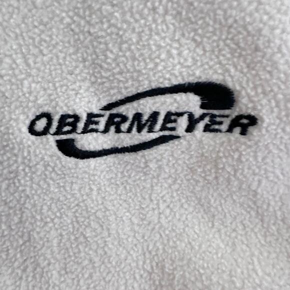 Obermeyer Fleece Vest Full Zip Sleeveless Zip Pockets Ski Snowboard Gorpcore MED - Picture 3 of 10